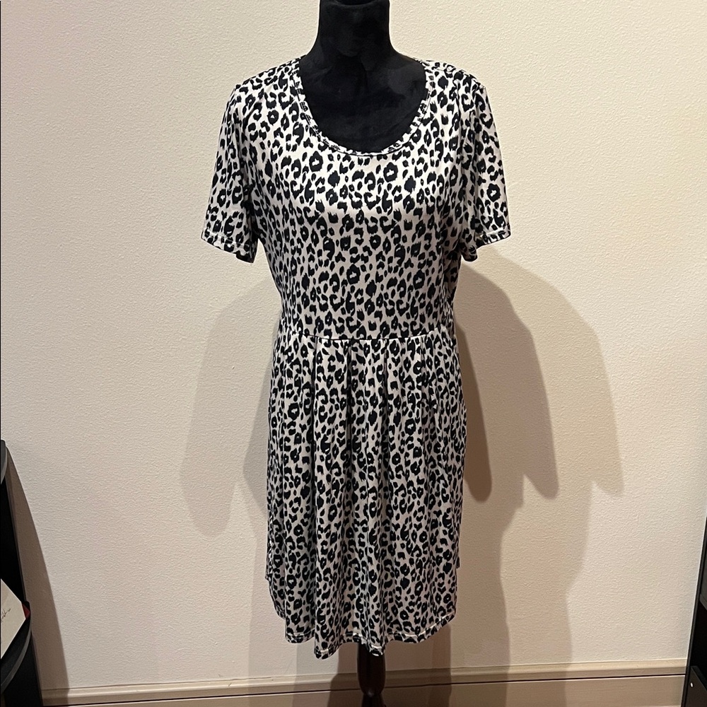 Leopard Print Women's Dress